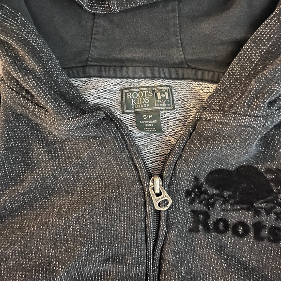 Dark salt and pepper zip up - Picture 3 of 3